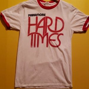 Paramore Hard Times Band T-Shirt